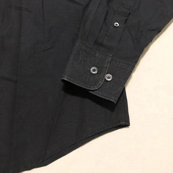 Bugatchi Uomo Mens Size Large Button Up Dress  Shirt Long Sleeve - Picture 3 of 16